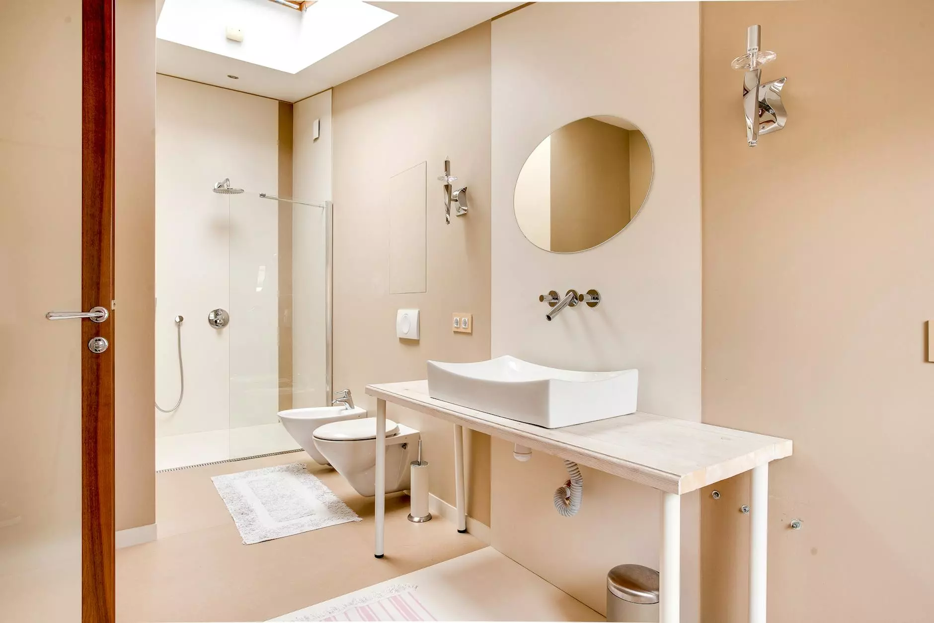 Nowe lustro w łazience
