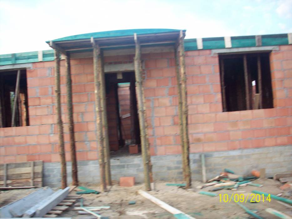 Zdjęcie do wpisu: A tu już widać część domku