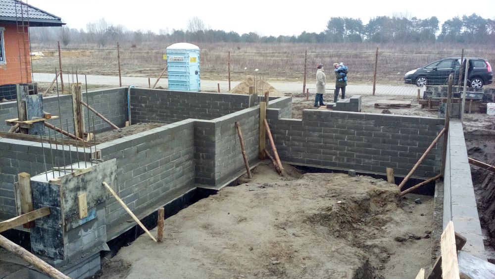 ściany fundamentowe