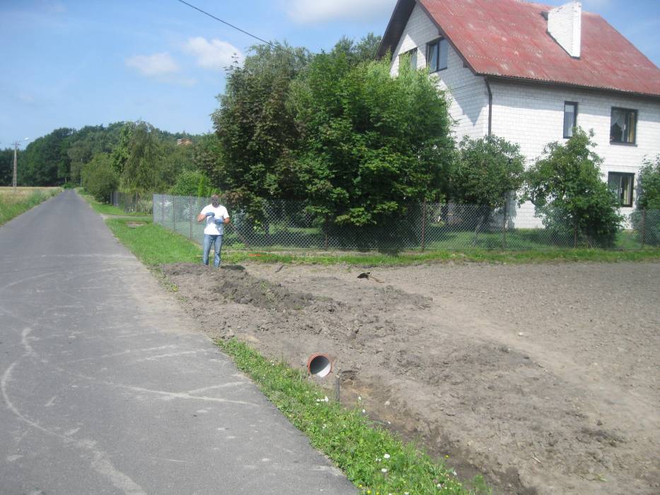 Po urlopie już niestety, a przepust sam sie nie zrobi niestety