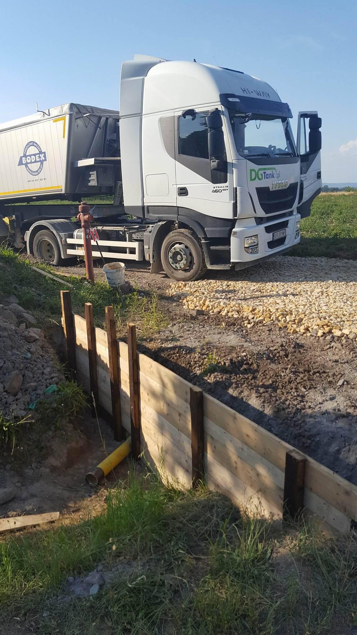 Zdjęcie do wpisu: Etap zakończenia wjazdu na posesję