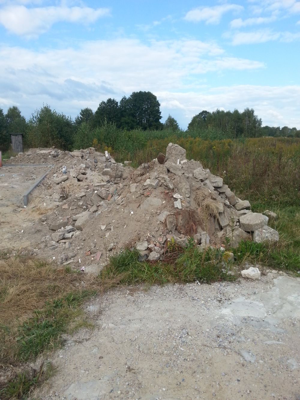 Przed robotami Zdjęcie do wpisu: Droga !