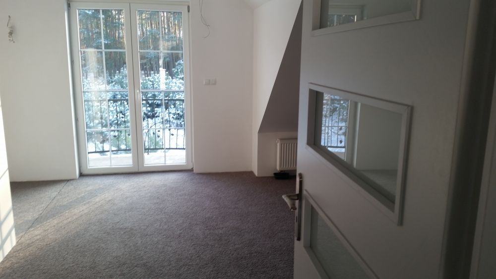 Sypialnia od frontu.