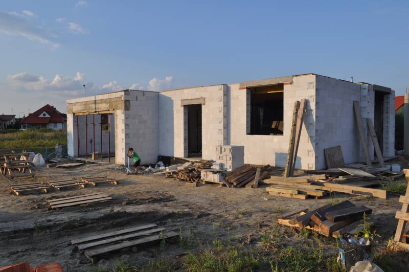 Zdjęcie do wpisu: Ściany gotowe....czas na strop