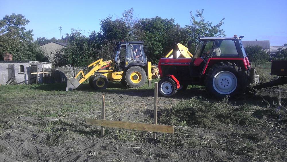 Zdjęcie do wpisu: Początek zmagań-kopiemy piwnicę