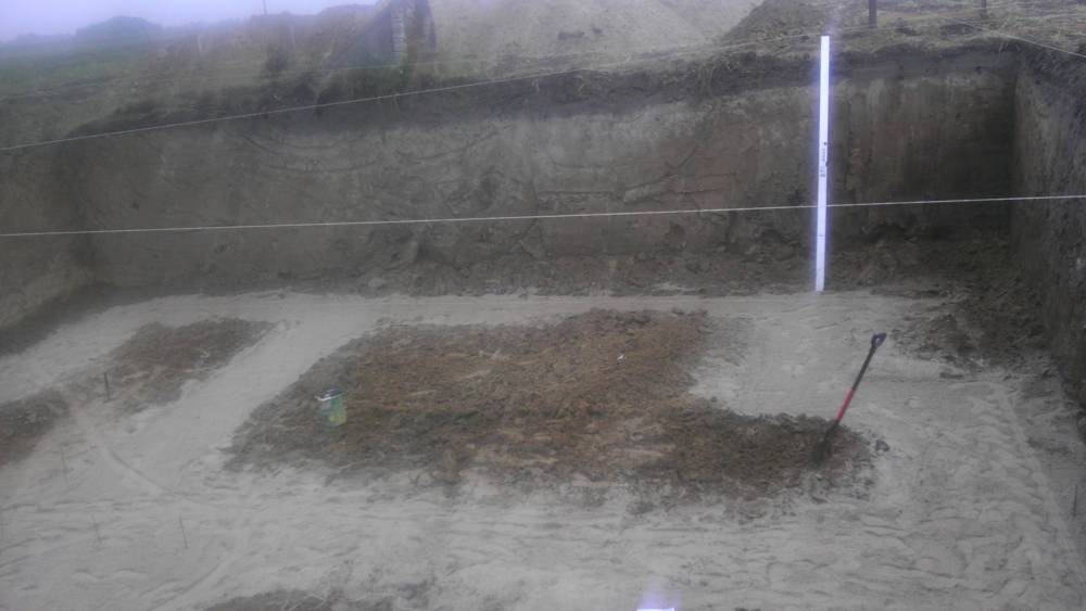 Zdjęcie do wpisu: Przygotowany teren pod ławy fundamentowe