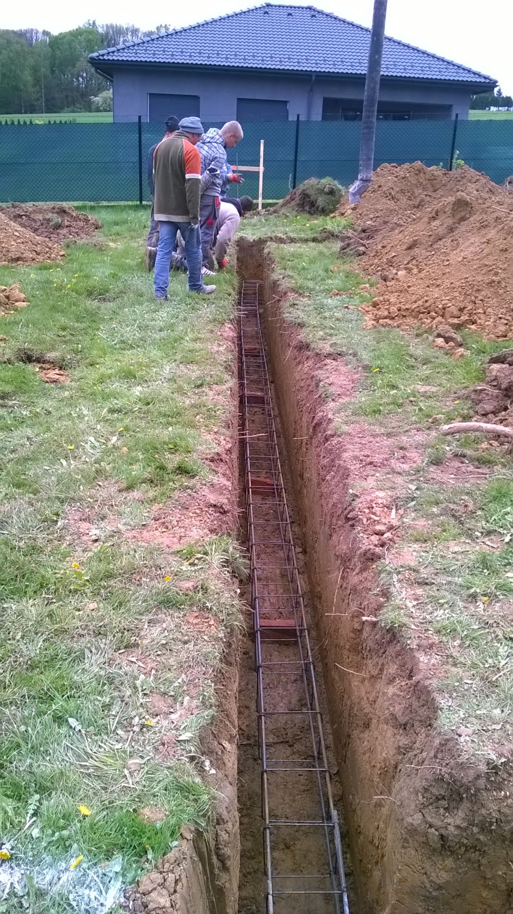 Zdjęcie do wpisu: Fundamenty - kopanie