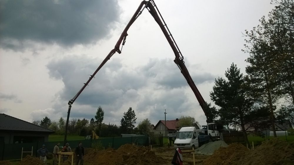 Zdjęcie do wpisu: Fundamenty - kopanie