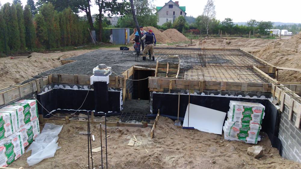 Zdjęcie do wpisu: strop nareszcie zalewamy ;-)