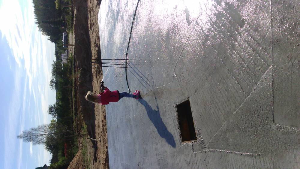 Zdjęcie do wpisu: strop nareszcie zalewamy ;-)