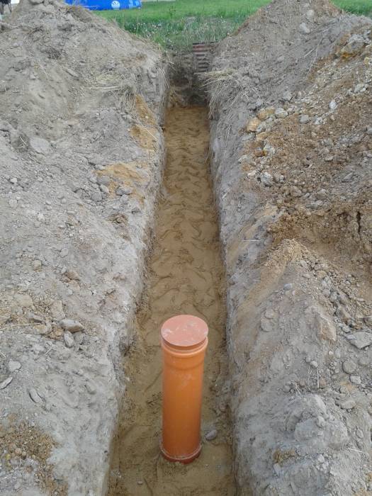 Zdjęcie do wpisu: Wytyczenie budynku, podłączenie się do prądu i kan