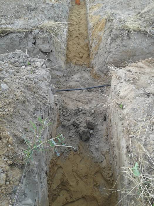 Zdjęcie do wpisu: Wytyczenie budynku, podłączenie się do prądu i kan