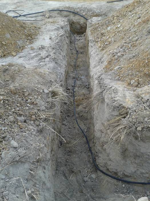 Zdjęcie do wpisu: Wytyczenie budynku, podłączenie się do prądu i kan