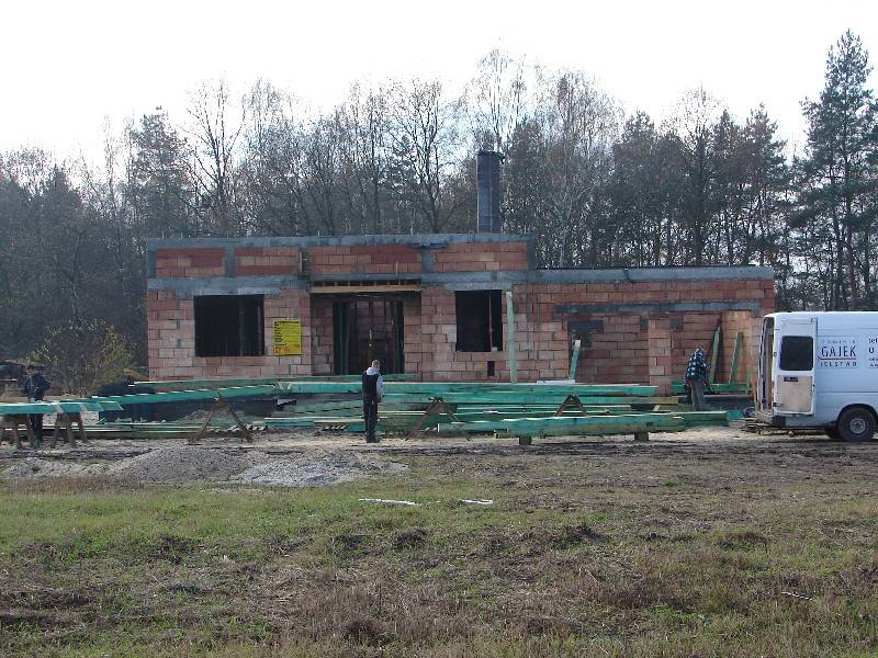 Zdjęcie do wpisu: Scianka kolankowa i więźba