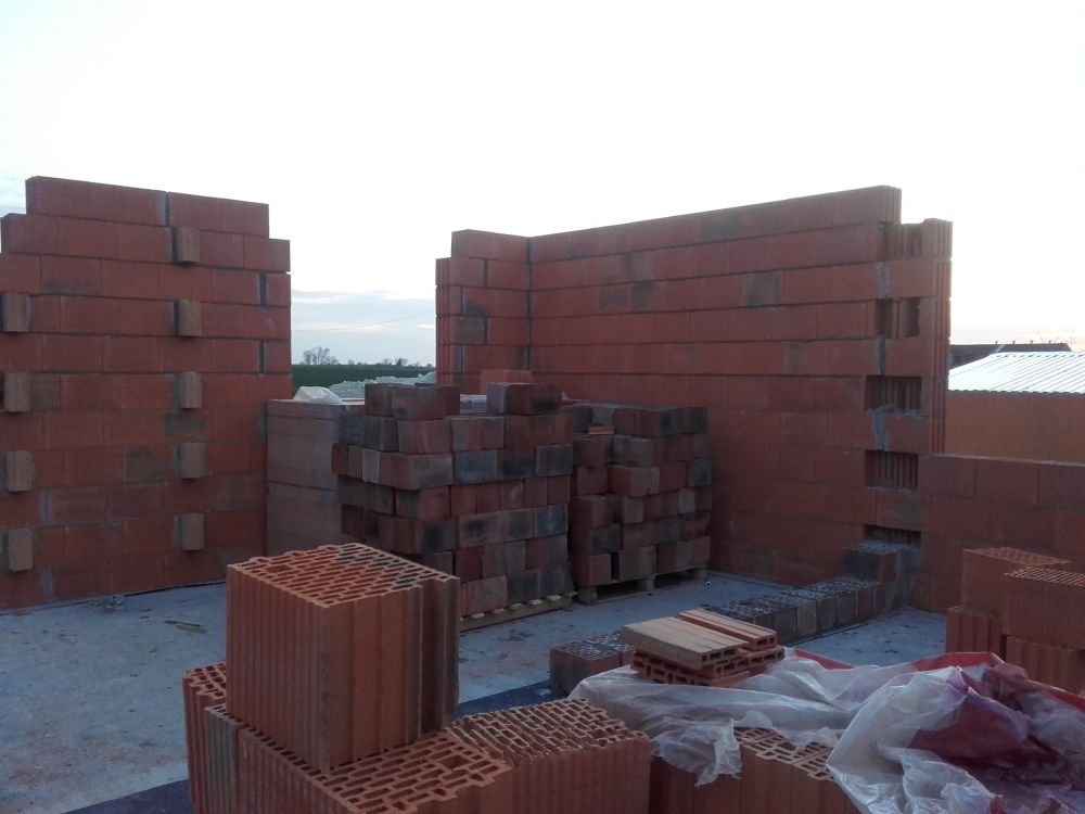 Widok na przyszłą kuchnie i spiżarnie :)