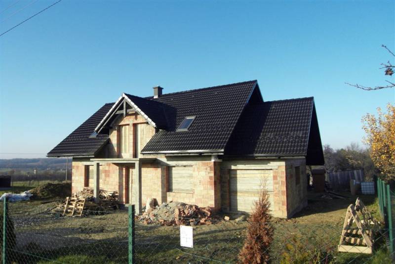 Zdjęcie do wpisu: 2009-11-21 Stan surowy ukończony - zimowa przerwa