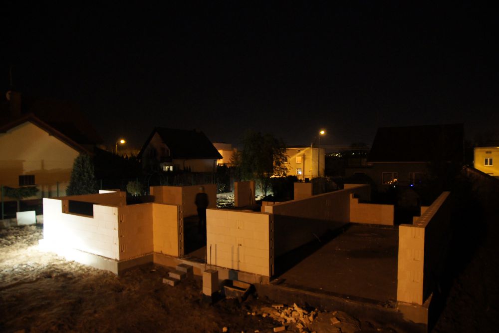 Zdjęcie do wpisu: ściany parteru