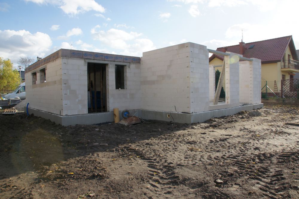 Zdjęcie do wpisu: ściany parteru