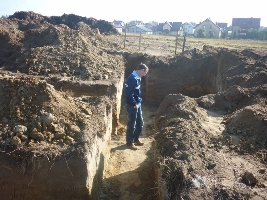 Zdjęcie do wpisu: fundamenty wykopane