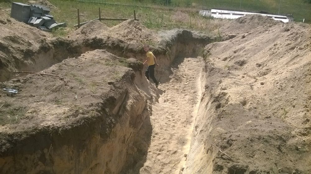 Zdjęcie do wpisu: Zaczynamy zabawe w budowe domku :)