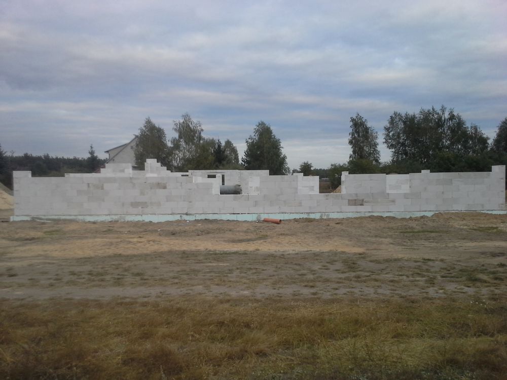 Zdjęcie do wpisu: Zdjęcia - budowa domku do etapu stropu