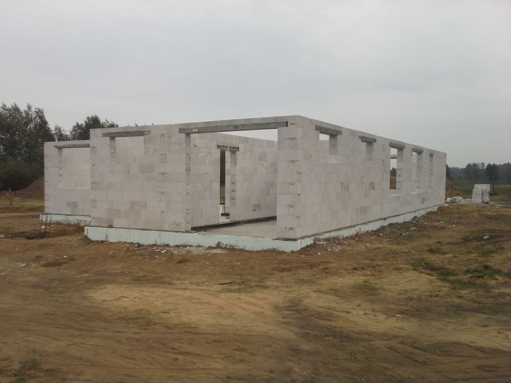 Zdjęcie do wpisu: Zdjęcia - budowa domku do etapu stropu