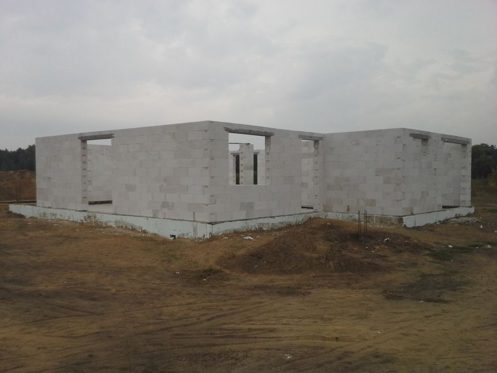 Zdjęcie do wpisu: Zdjęcia - budowa domku do etapu stropu