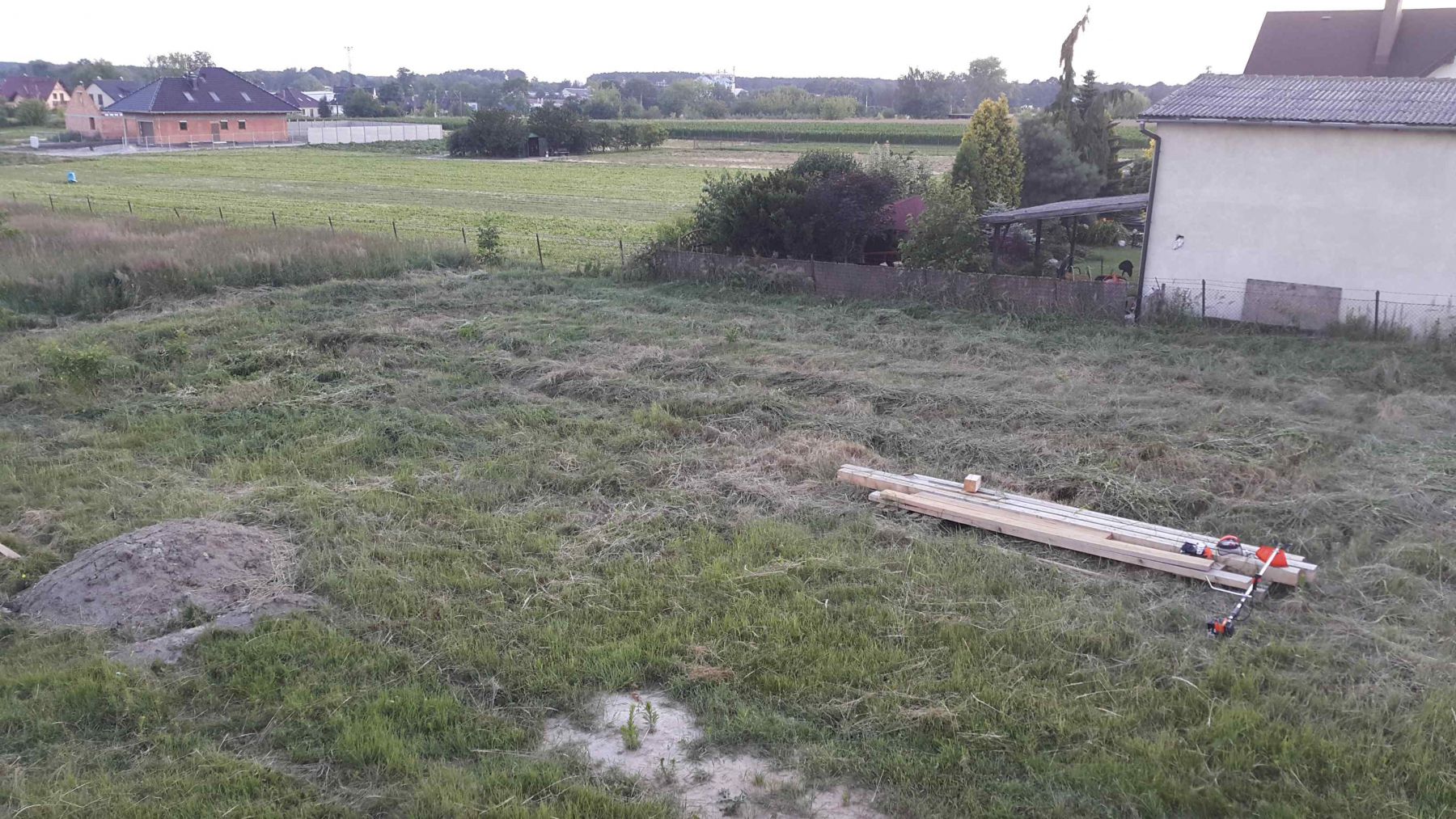 Zdjęcie do wpisu: Walka z zielenią na działce budowlanej.