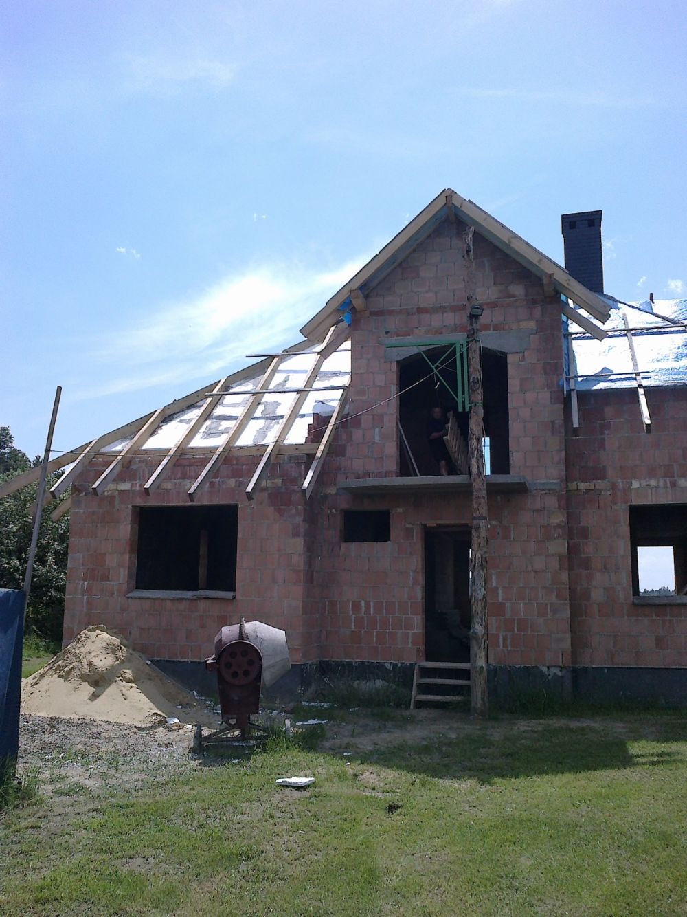 Zdjęcie do wpisu: opałek małymi kroczkami pnie się w górę... :)