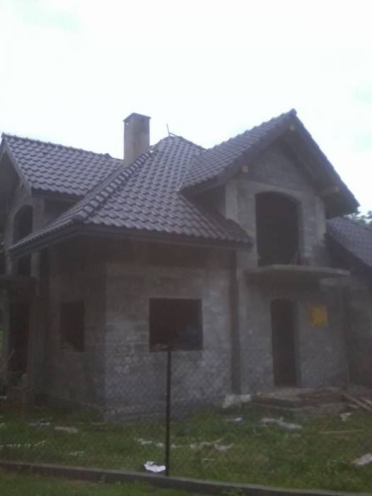 Zdjęcie do wpisu: Domek przykryty wlasnoręcznie :-)!!!