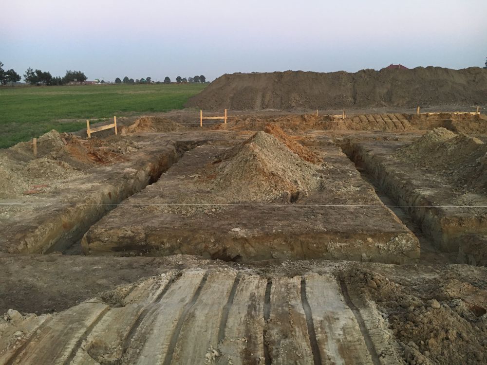 Lewa strona frontu domu