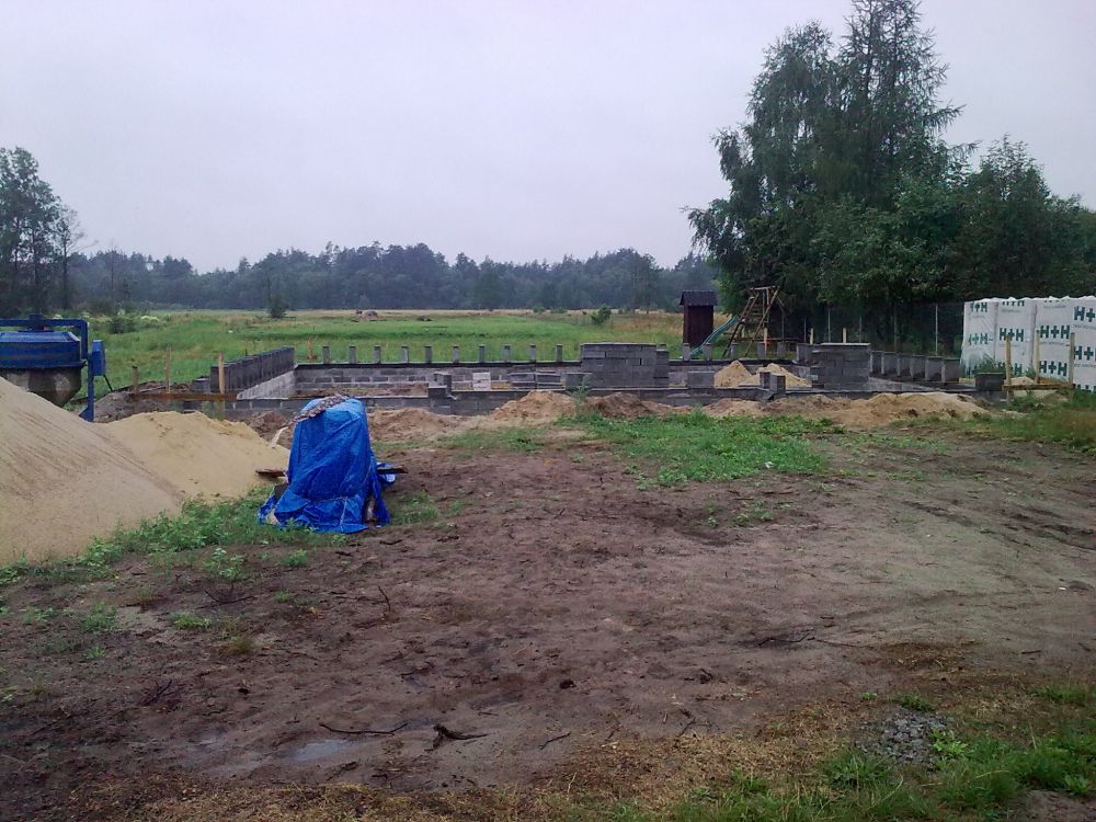 Zdjęcie do wpisu: ...fundament...bloczki...