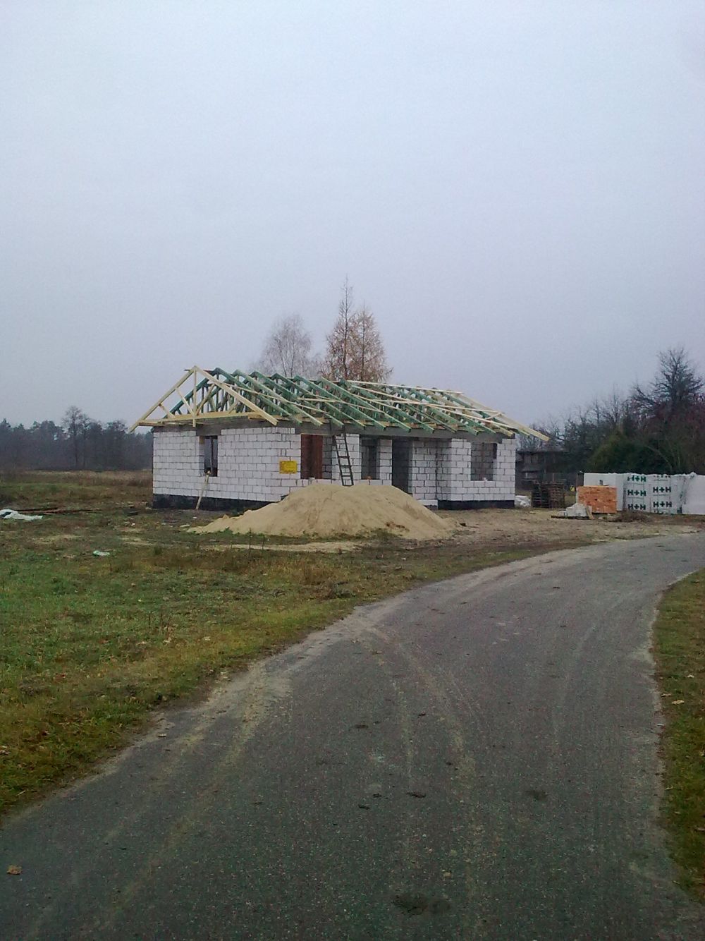 Zdjęcie do wpisu: ...więźba...