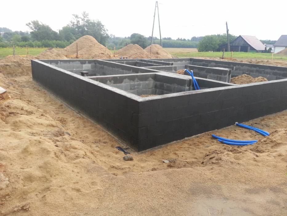 Zdjęcie do wpisu: Fundament - zrobiono