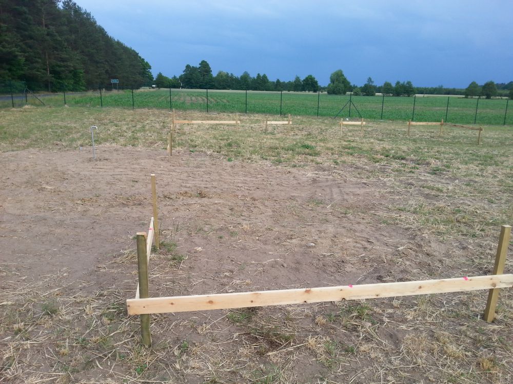 Zdjęcie do wpisu: 18.06.2015 - Dom wytyczony :)