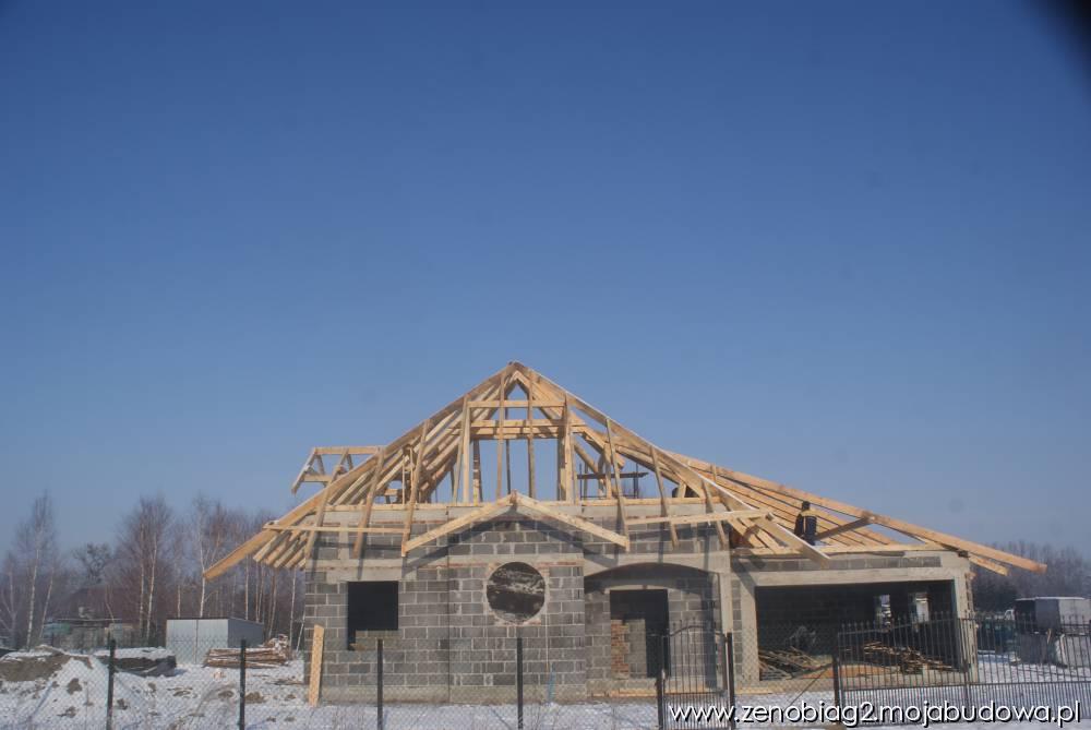 Zdjęcie do wpisu: dach w budowie